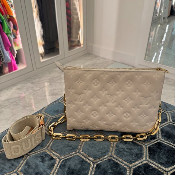 Louis Vuitton Coussin PM - Cream - Picture 1 of 8